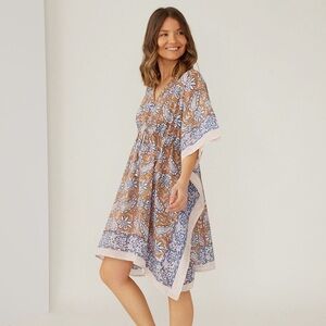 India Hicks Holicow Caftan Made in India size OS